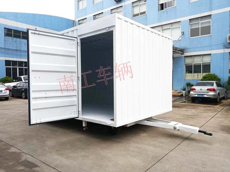 3吨箱式英亚在线平台（中国）官网无动力全挂车