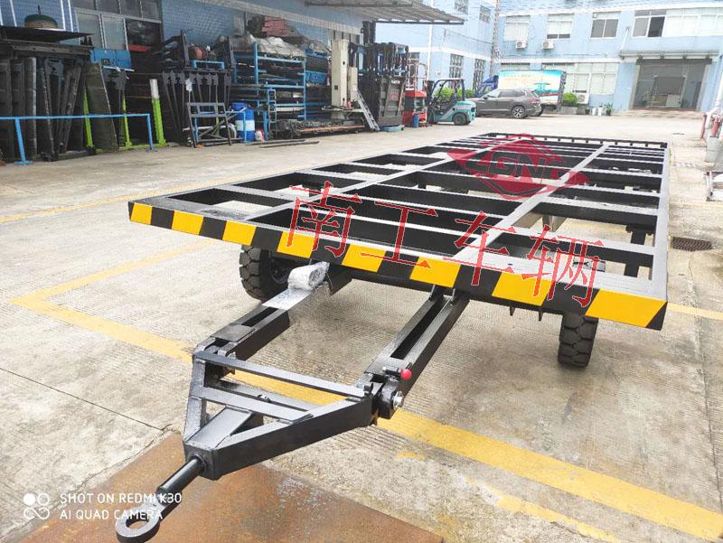 8吨骨架式英亚在线平台（中国）官网 无动全挂车