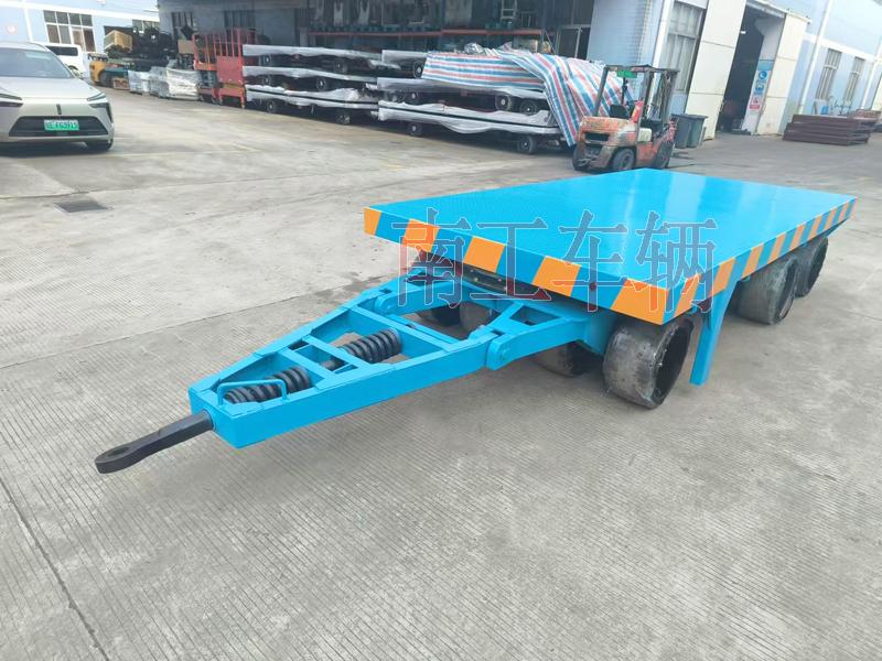 40吨重型英亚在线平台（中国）官网 无动力牵引全挂工具拖车